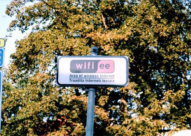 Parklarda bile bedava WiFi bulmak mümkün