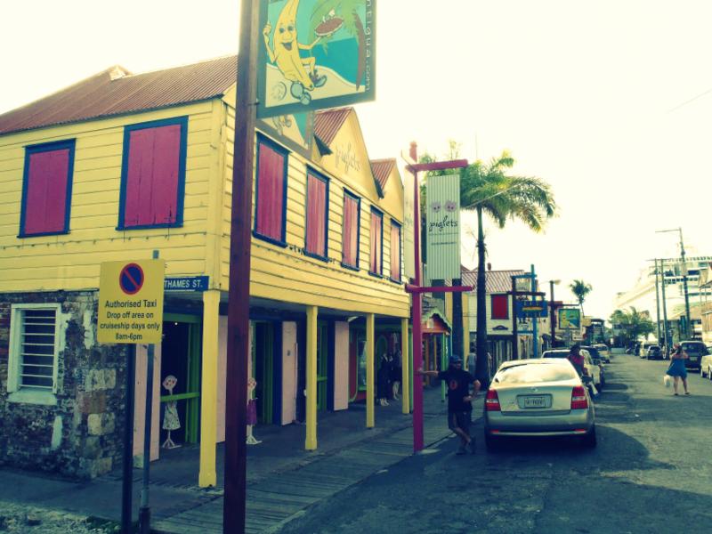 Antigua Adası'nın başkenti St. John's
